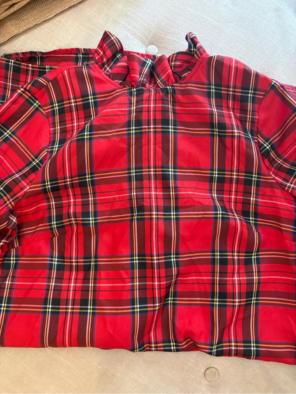 Tuckernuck Red Plaid Button-Down Shirt